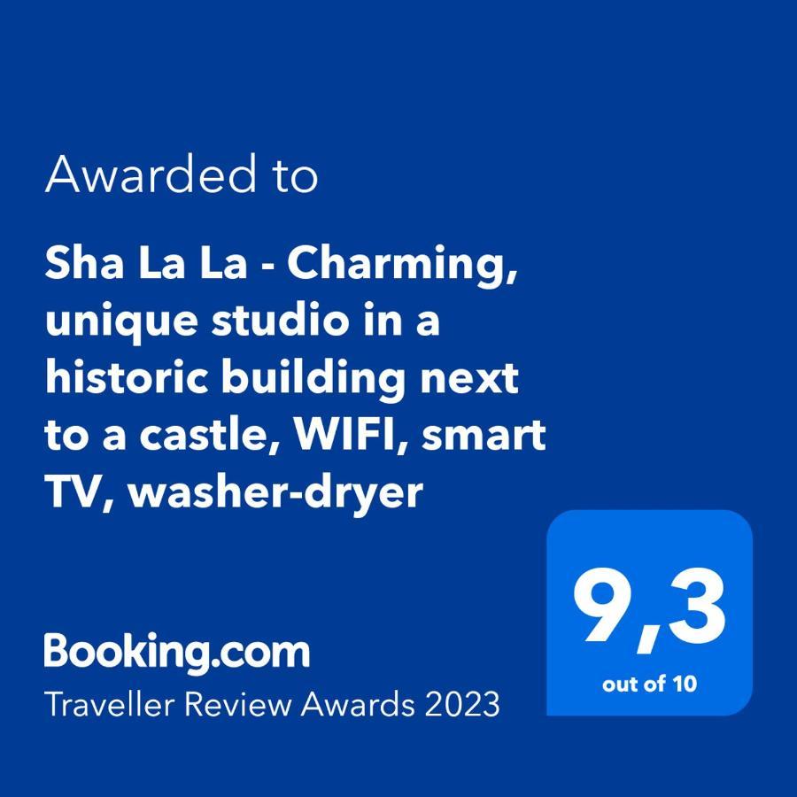 Sha La La - Charming, Unique Studio In A Historic Building Next To A Castle, Wifi, Smart Tv, Washer-Dryer Bakar Eksteriør bilde